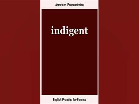 indigent deutsch|how to say indigent.